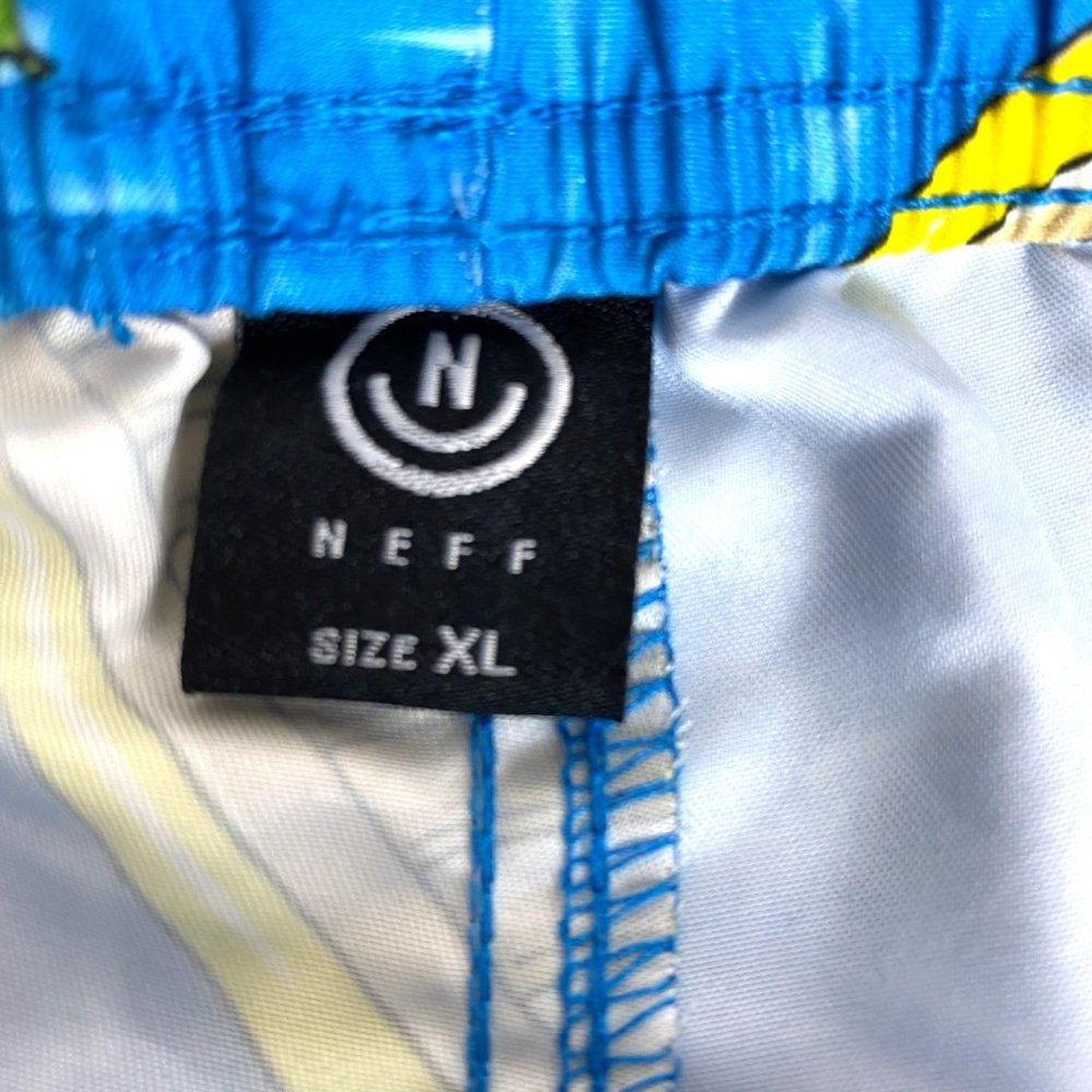 Neff Swim Trunks Pineapple Float Waves Swimwear, … - image 8
